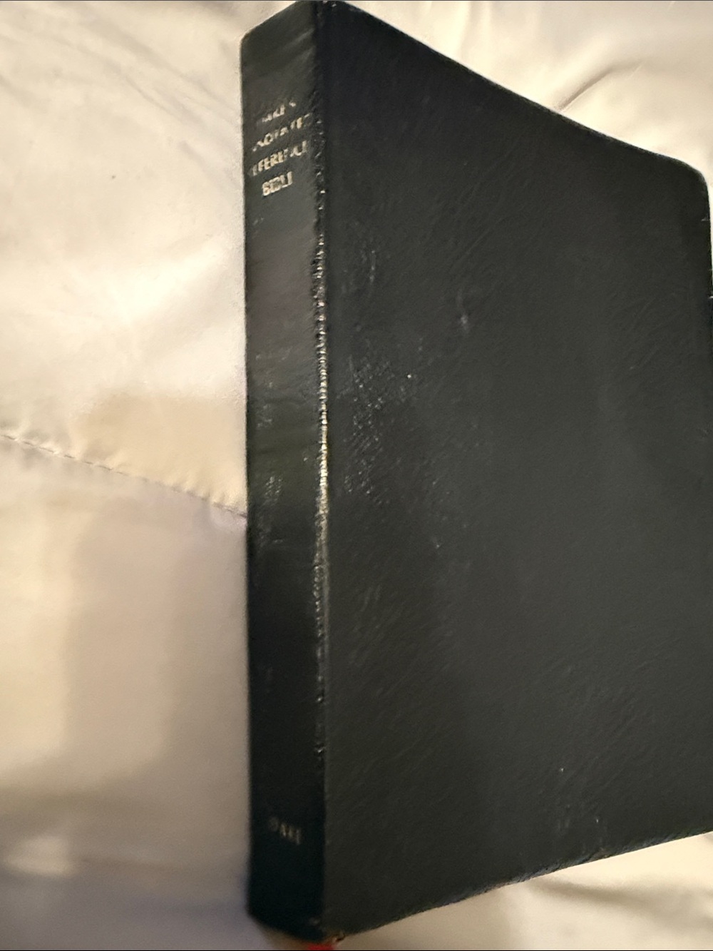 Vintage Jake’s Annotated Reference Bible Black Leather KJV study bible